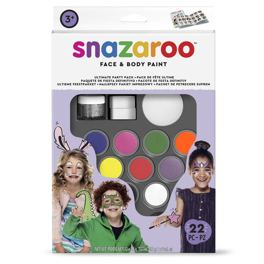 Snazaroo Face Paint Kit - Ultimate Party Pack