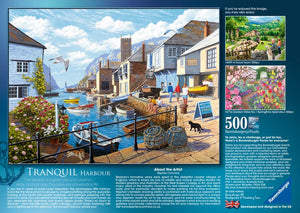 500 Piece Jigsaw Puzzle - Tranquil Harbour