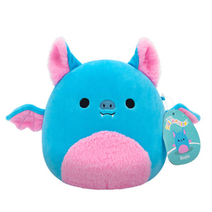 Squishmallows 7.5 Inch - Boyle the Blue Fruit Bat with Pink Belly