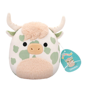 Squishmallows 7.5 Inch - Celestino Sage Green Spotted Cow