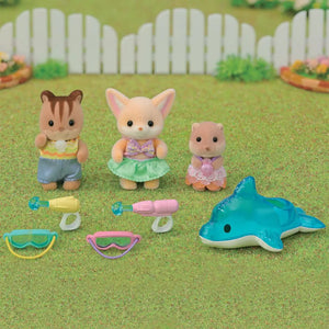 Sylvanian Families Nursery Friends - Pool Fun Trio