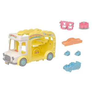 Sylvanian Families Rainbow Fun Nursery Bus