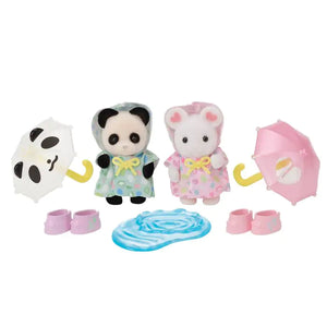 Sylvanian Families Nursery Friends - Rainy Day Duo