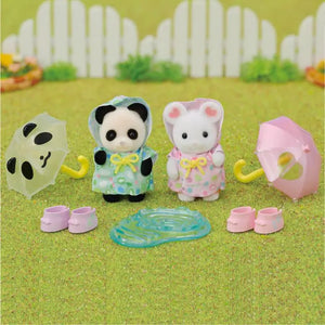 Sylvanian Families Nursery Friends - Rainy Day Duo