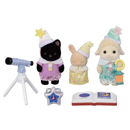 Sylvanian Families Nursery Friends - Sleepover Party Trio