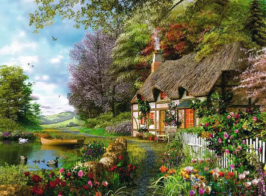 1500 Pieces Puzzle - Country Cottage