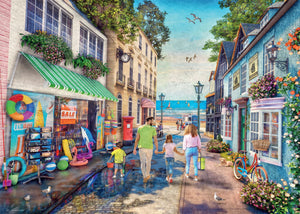 1000 Piece Jigsaw - Down The Lane No.3: Seaview Lane