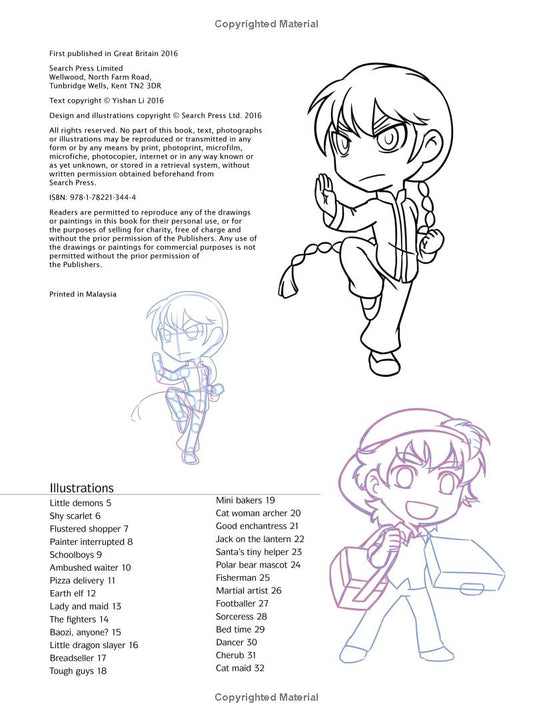 How to Draw - Manga Chibis Book