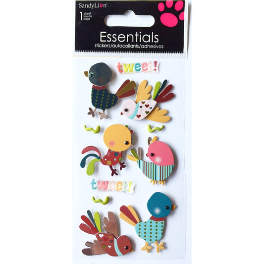 Essentials Sticker Sheet - Birds Tweet Tweet!