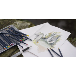 Derwent Watercolour Pencils 24 Tin