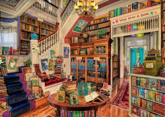 1000 Piece Jigsaw Puzzle - The Fantasy Bookshop