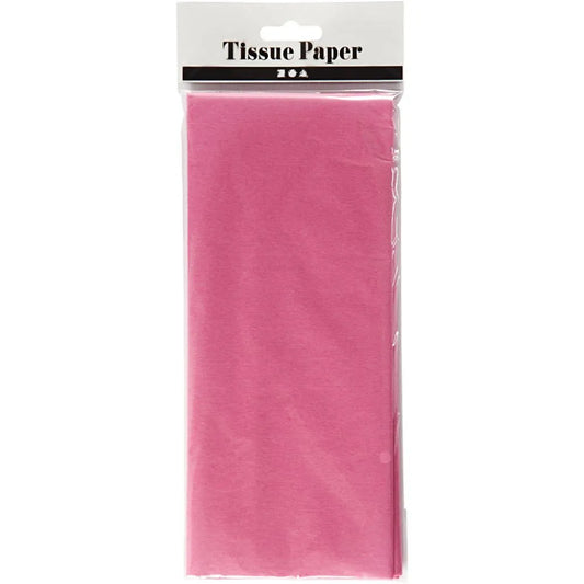 Tissue Paper 50x70 cm - Pink (10 Sheets)