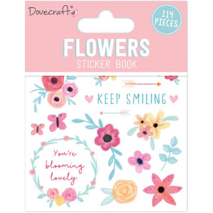 Dovecraft Sticker Book - Flowers