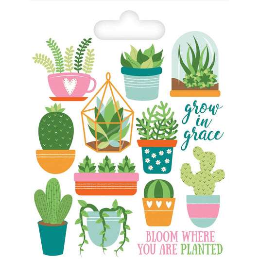 Dovecraft Sticker Book - Succulents