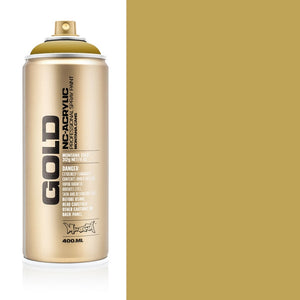 Montana GOLD Spray Paint 400ml - Mustard (G1060)