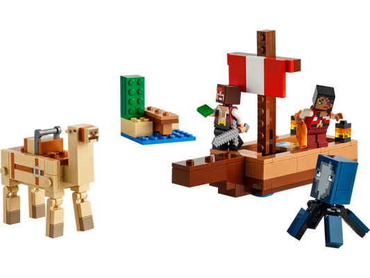 Lego Minecraft The Pirate Ship Voyage