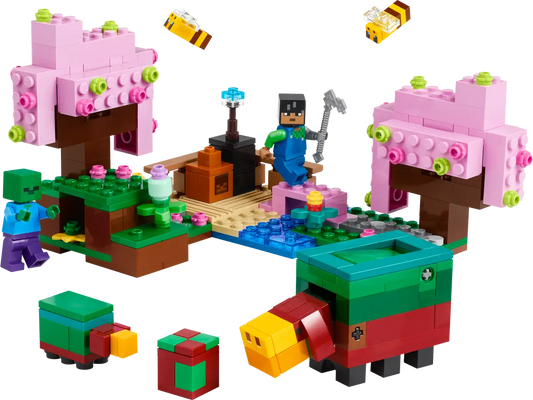 Lego Minecraft The Cherry Blossom Garden