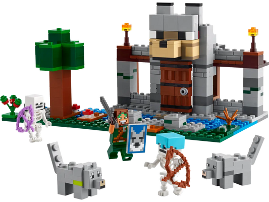 Lego Minecraft The Wolf Stronghold