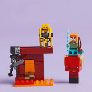 Lego Minecraft - The Nether Lava Battle