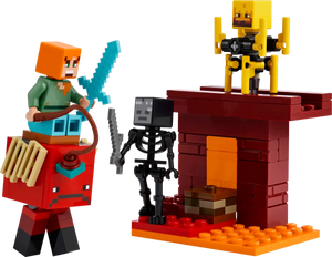 Lego Minecraft - The Nether Lava Battle