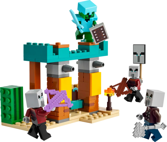 Lego Minecraft - The Illager Desert Patrol