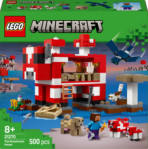 Lego Minecraft - The Mooshroom House