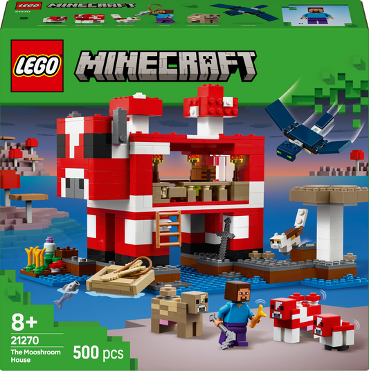 Lego Minecraft - The Mooshroom House