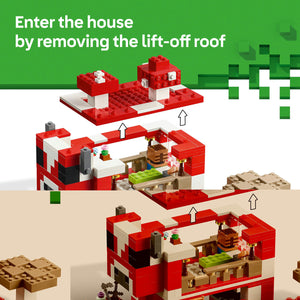 Lego Minecraft - The Mooshroom House