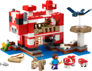 Lego Minecraft - The Mooshroom House