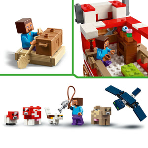 Lego Minecraft - The Mooshroom House