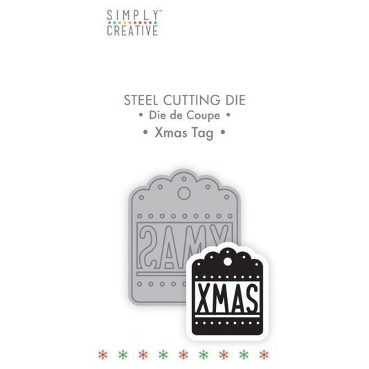 Simply Creative Die Xmas Tag