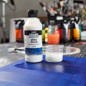 Liquitex Basics Acrylic - Gloss Varnish 250ml