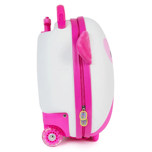 Boppi Tiny Trekker Kids Luggage Travel Suitcase Carry On Pink Dog