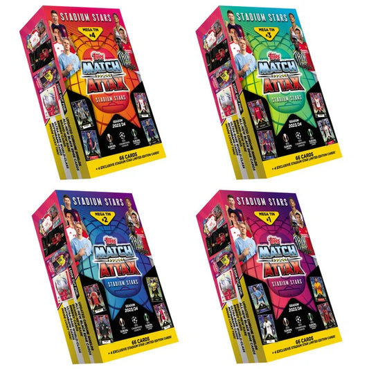 Match Attax Trading Cards 23/24 Booster Tin