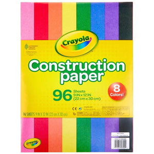 Crayola Construction Paper 96 Pages