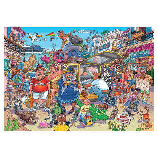 Wasgij 37 Holiday Fiasco - 1000 Piece Jigsaw Puzzle