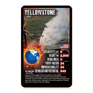 Top Trumps Card Game - Volcanoes