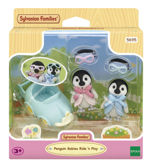 Sylvanian Families Penguin Babies Ride n Play Set