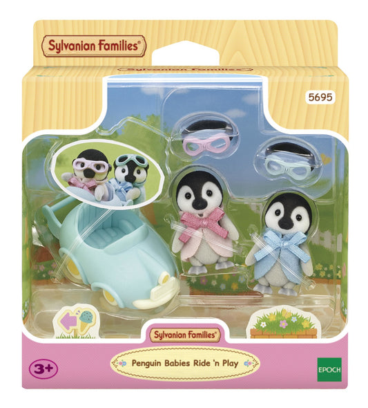 Sylvanian Families Penguin Babies Ride n Play Set