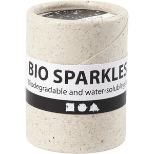 Bio Sparkles Black Glitter - 1 tub