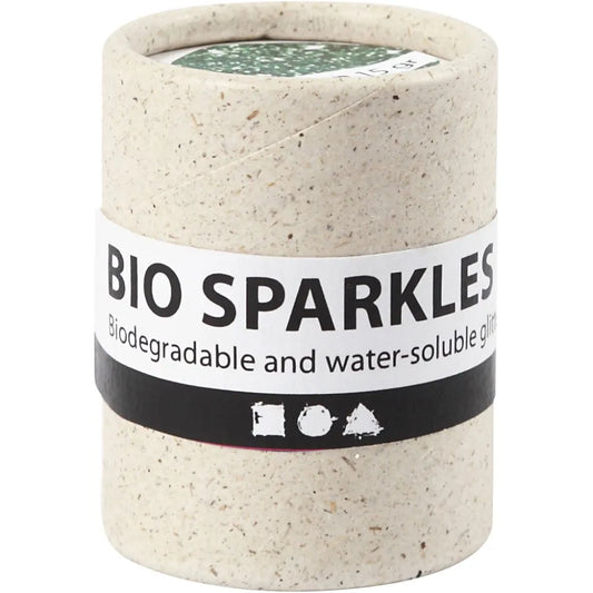 Bio Sparkles Green Glitter - 1 Tub