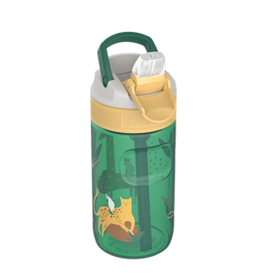 Lagoon 400ml Water Bottle with Straw - Safari Jungle