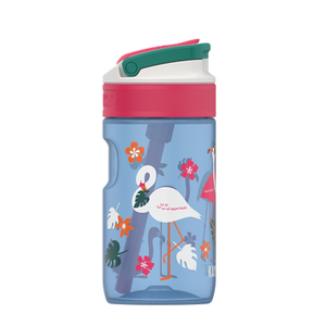 Lagoon Kids Water Bottle 400ml - Blue Flamingo