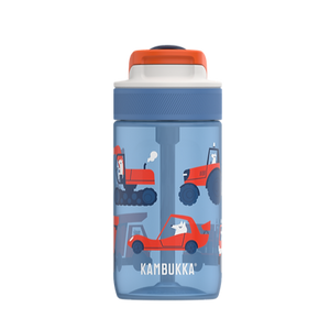 Lagoon 400ml Water Bottle with Straw- Road Dogs