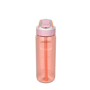 Lagoon Water Bottle With Straw 750ml - Mango Tango