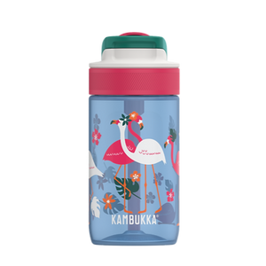 Lagoon Kids Water Bottle 400ml - Blue Flamingo