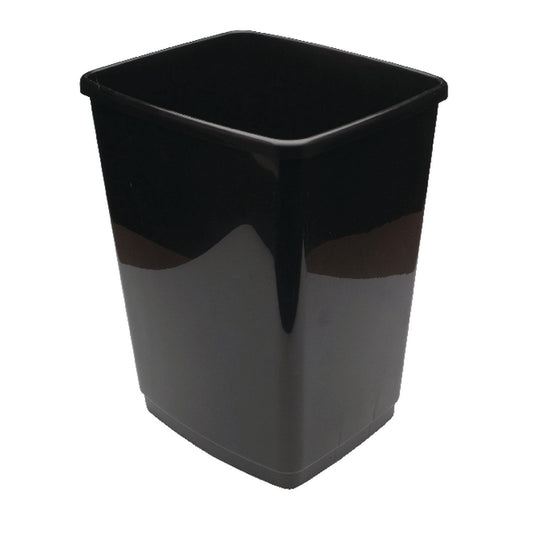 2Work Swing Bin Base Only 50 Litre Plastic Black 2W02381