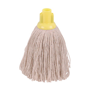 2Work Twine Rough Socket Mop 12oz Yellow (Pack of 10) 101851Y