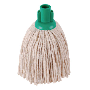 2Work PY Smooth Socket Mop 12oz Green (Pack of 10) 2W04298