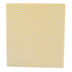 2Work Heavy Duty Non-woven Cloth 380x400mm Yellow (Pack of 5) 2W08163